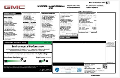 2026 GMC Sierra 2500HD AT4X