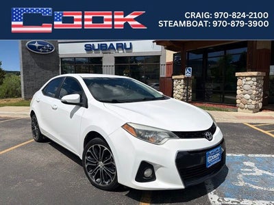 2015 Toyota Corolla S Plus