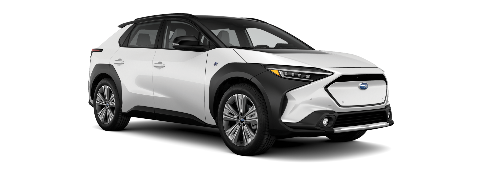 2024 Subaru Solterra Touring in Cosmic White Pearl, Two Tone