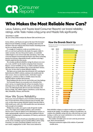 Who Makes the Most Reliable Cars | Cook Subaru in Steamboat Springs CO