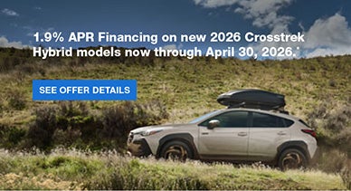 Crosstrek Hybrid | Cook Subaru in Steamboat Springs CO