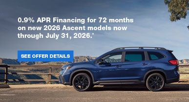 Ascent | Cook Subaru in Steamboat Springs CO