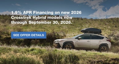 Crosstrek Hybrid | Cook Subaru in Steamboat Springs CO