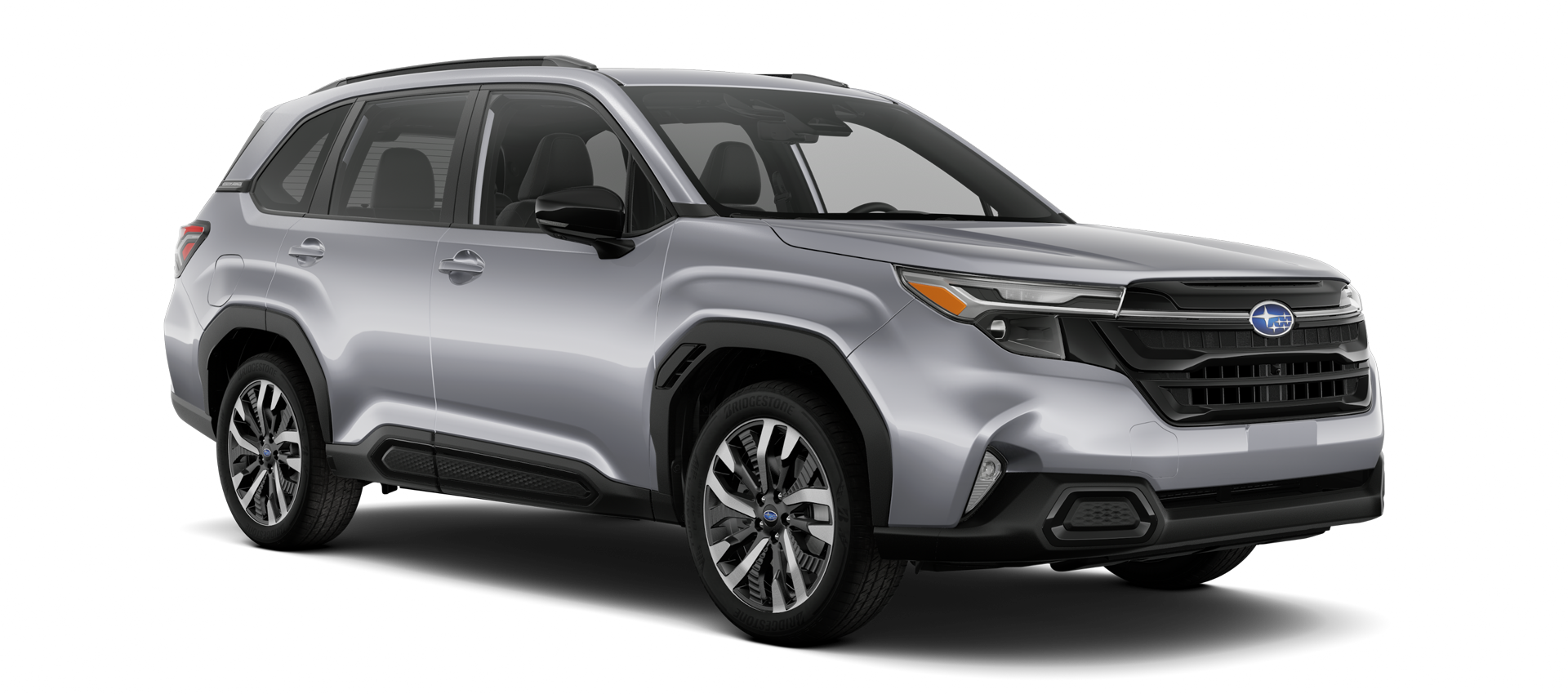 2026 Subaru Forester Touring Shown in Ice Silver Metallic