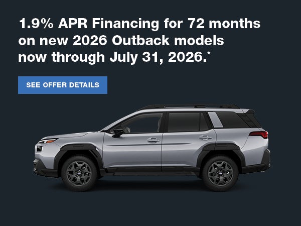 1.9% APR Financing for 72 months