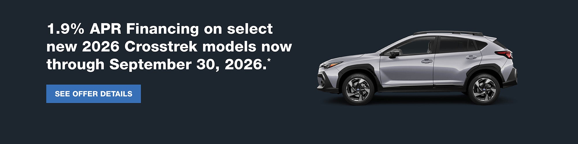 1.9% APR Financing