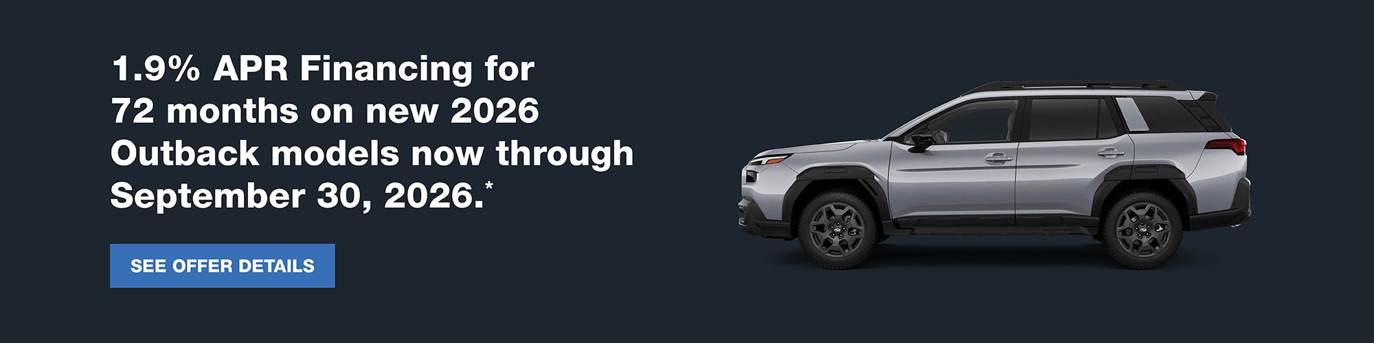 1.9% APR Financing